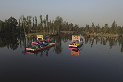 Esibizione Formula E a Xochimilco