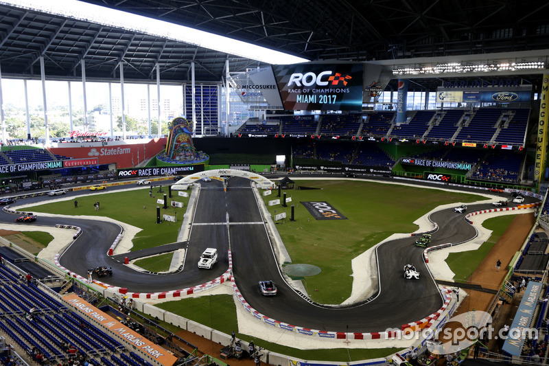 Die Strecke: USA-Premiere für das ROC - im Baseball-Stadion in Miami
