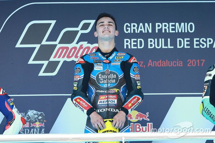 Podium: ganador, Aron Canet, Estrella Galicia 0,0