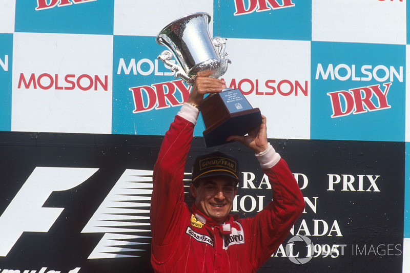 Podyum: Yarış galibi Jean Alesi, Ferrari