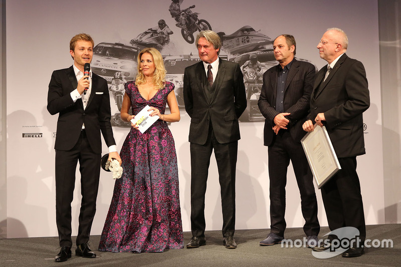 Nico Rosberg, Hermann Tomczyk, Gerhard Berger