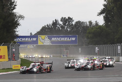 Start: #8 Audi Sport Team Joest, Audi R18 e-tron quattro: Lucas di Grassi, Loic Duval, Oliver Jarvis