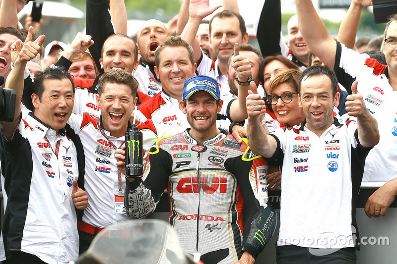 Race winner Cal Crutchlow, Team LCR Honda