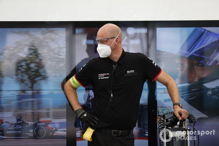 Miembros del equipo Tag Heuer Porsche 