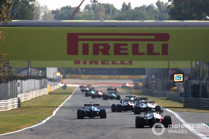 George Russell, Williams FW43B, Robert Kubica, Alfa Romeo Racing C41
