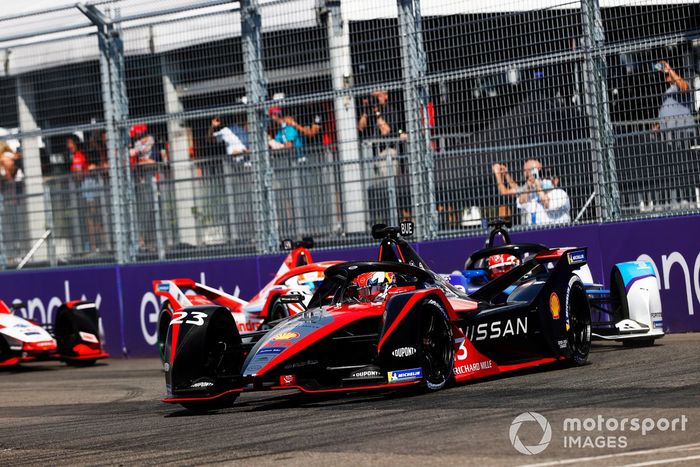 Sebastien Buemi, Nissan e.Dams, Nissan IMO2, Maximilian Guenther, BMW I Andretti Motorsports, BMW iFE.21, Alex Lynn, Mahindra Racing, M7Electro