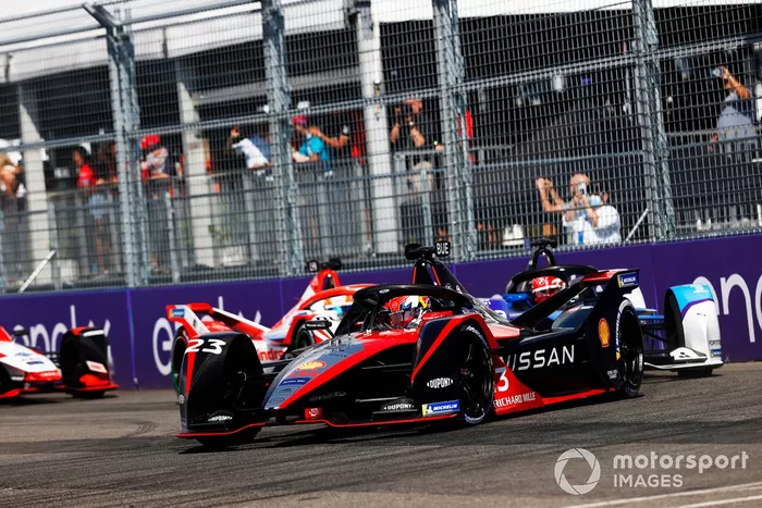 Sebastien Buemi, Nissan e.Dams, Nissan IMO2, Maximilian Guenther, BMW I Andretti Motorsports, BMW iFE.21, Alex Lynn, Mahindra Racing, M7Electro