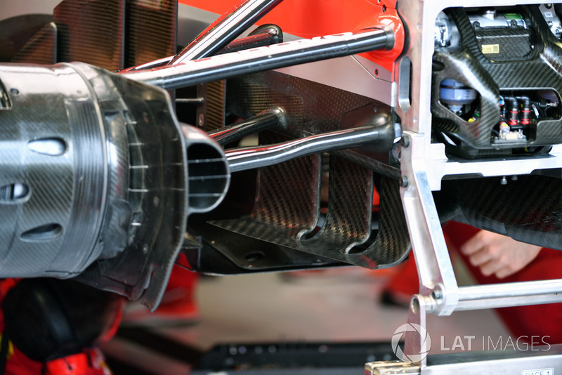Ferrari SF71H aero detail