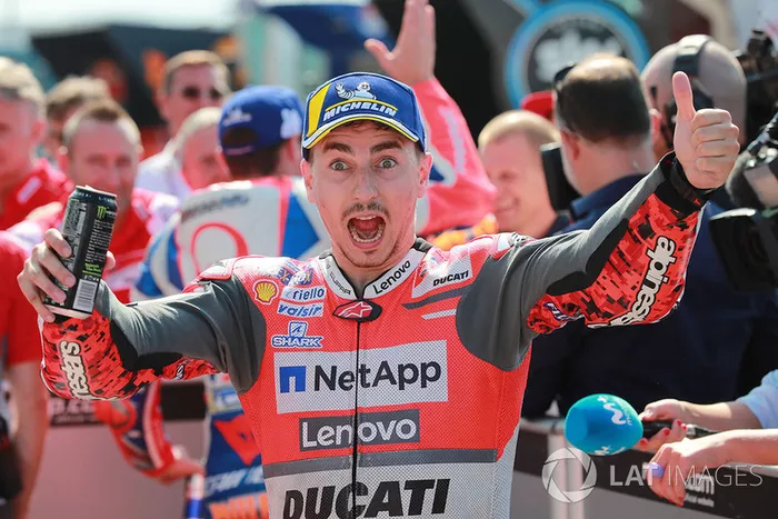 Poleman Jorge Lorenzo, Ducati Team
