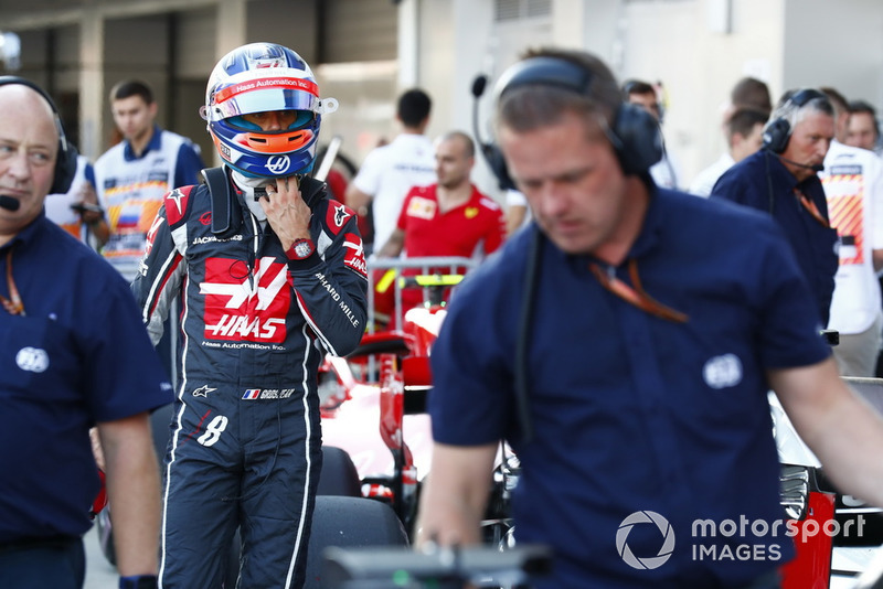 Romain Grosjean, Haas F1 Team, usai kualifikasi