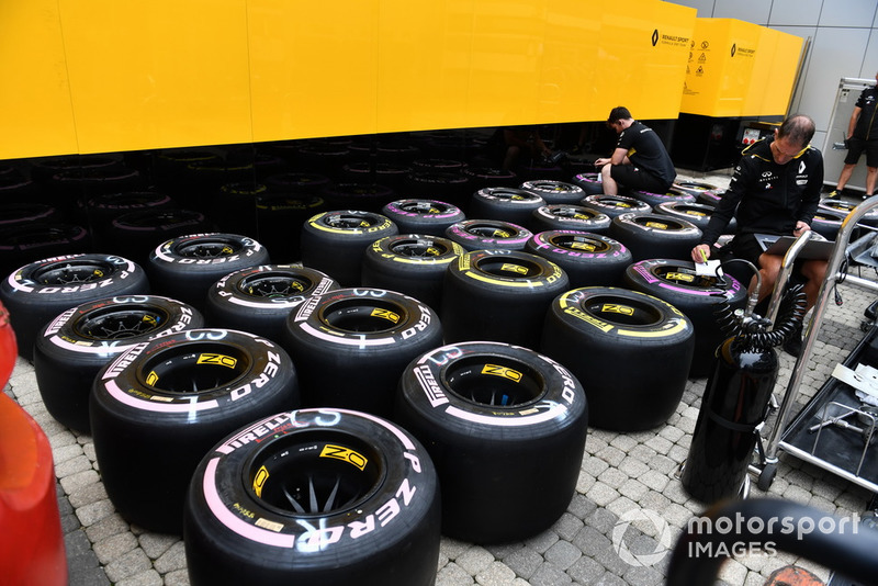 Neumáticos Renault Sport F1 Team Pirelli