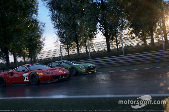 Imagen del desarrollo del Assetto Corsa Competizione 