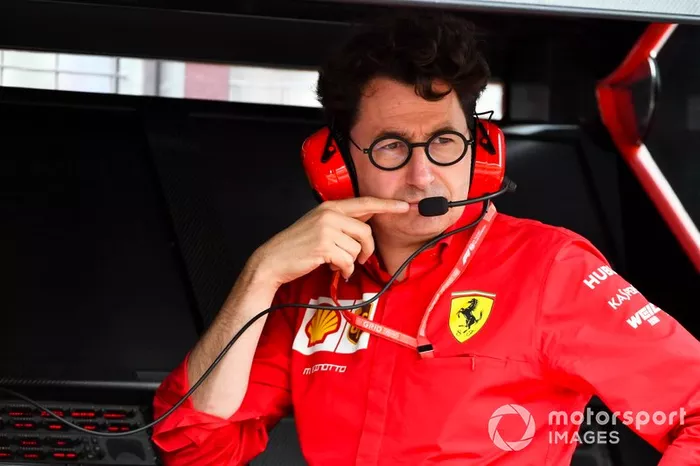 Mattia Binotto, director del equipo Ferrari