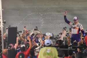 Race Winner Denny Hamlin, Joe Gibbs Racing, Toyota Camry