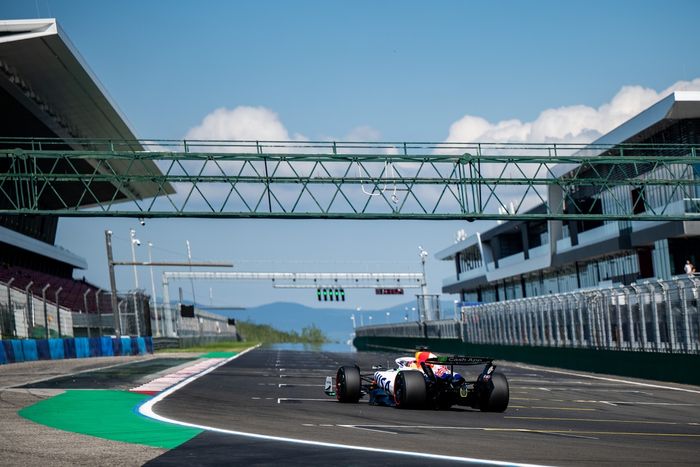 Paul Aron, Alpine, pruebas Pirelli Hungaroring