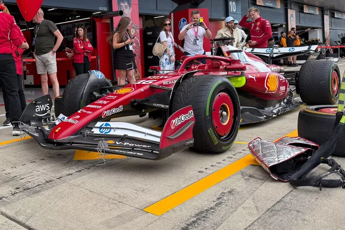 Ferrari SF-25 detalles técnicos
