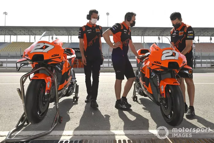 Moto de Red Bull KTM Tech3