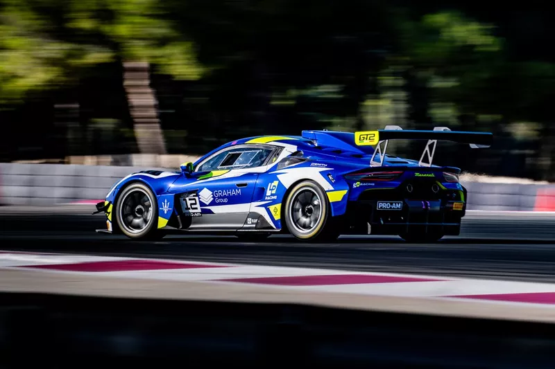 #12 LP Racing, Maserati GT2: Leonardo Gorini, Luca Pirri