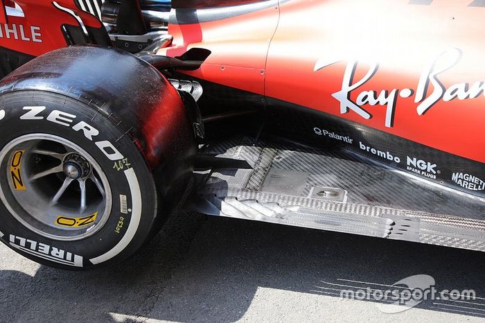 Detalle tecnico ferrari
