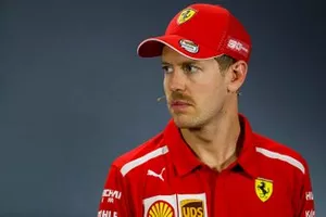 Sebastian Vettel, Ferrari pendant la conférence de presse