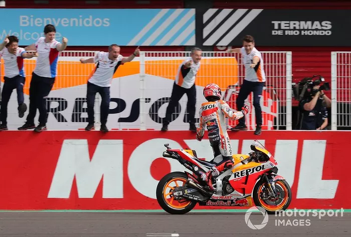 Marc Márquez, vencedor da corrida