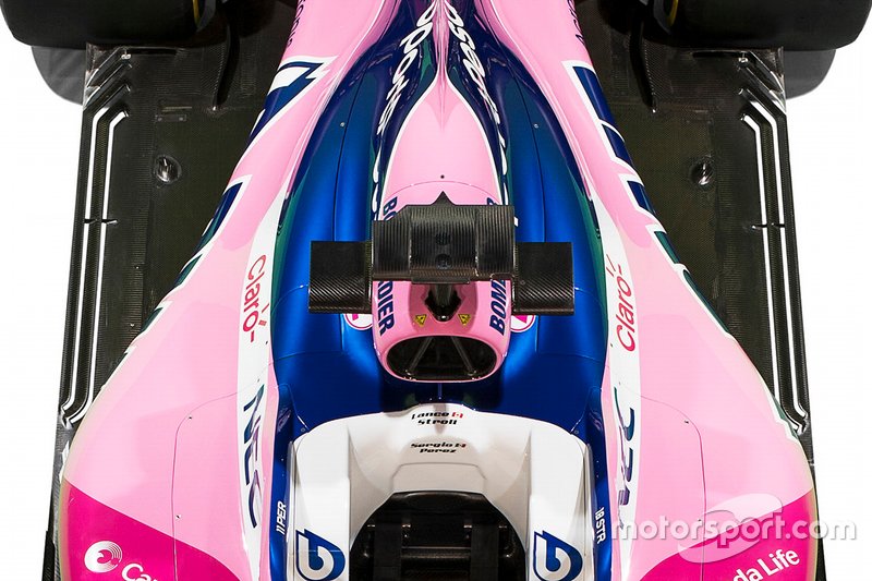 Racing Point livery detail