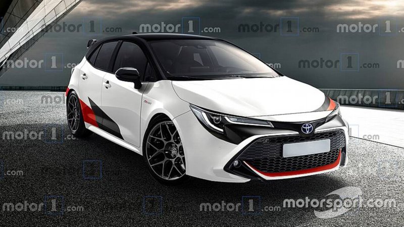 Рендер Toyota Corolla GR