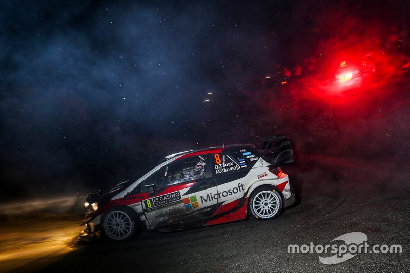 Отт Тянак и Мартин Ярвеоя, Toyota Yaris WRC