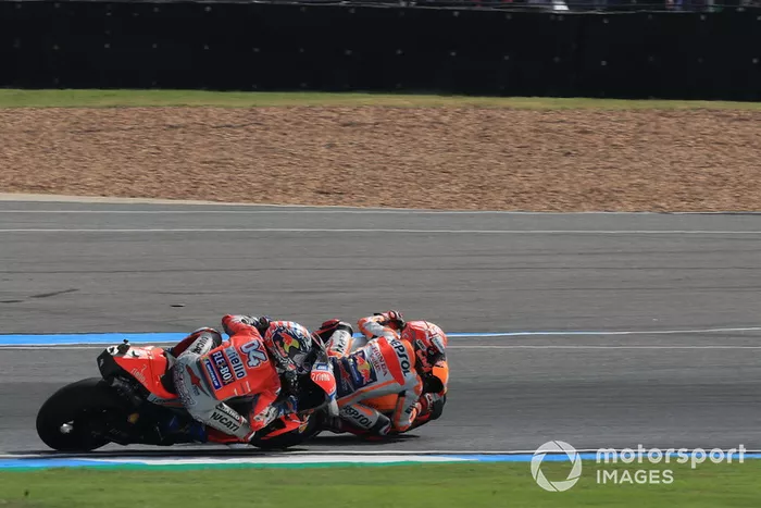Andrea Dovizioso, Ducati Team, Marc Marquez, Repsol Honda Team