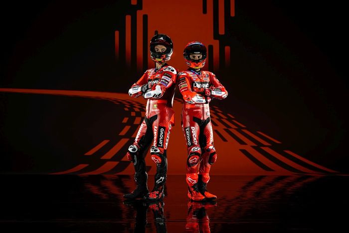 Francesco Bagnaia, zespół Ducati, Marc Marquez, zespół Ducati