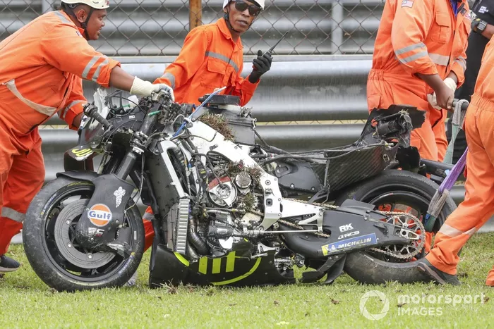 Raul Fernandez, Trackhouse Racing Crash