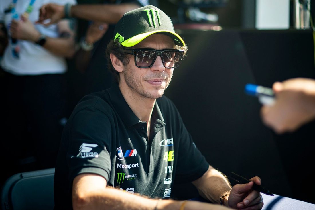 #46 Team WRT BMW M4 LMGT3: Valentino Rossi