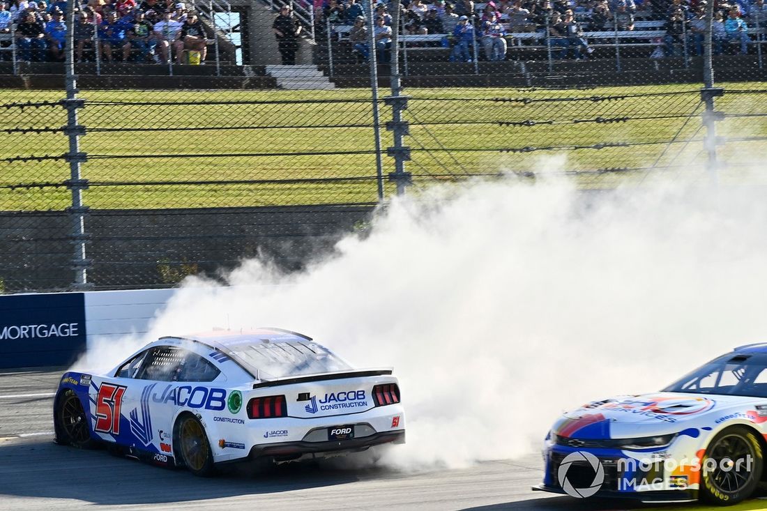 Corey LaJoie, Rick Ware Racing, Jacob Construction Ford Mustang