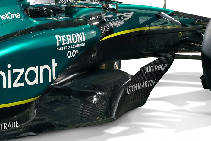 Aston Martin AMR23 detalle