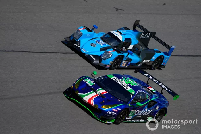 #47 Cetilar Racing Ferrari 488 GT3: Roberto Lacorte, Alessio Rovera, #18 Era Motorsport Oreca LMP2 07: Kyle Tilley, Ryan Dalziel, Paul-Loup Chatin, Dwight Merriman