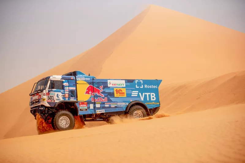 #501 Kamaz  Master: Anton Shibalov, Dmitrii Nikitin, Ivan Tatarinov