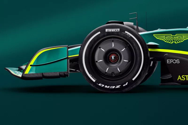 Aston Martin AMR22 en détail