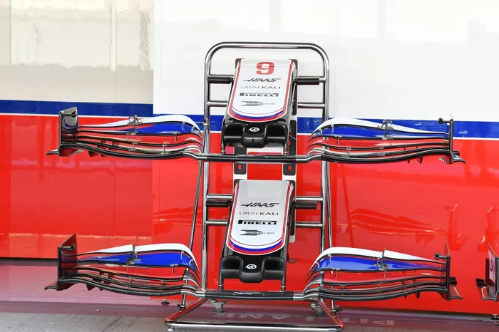 Alerón delantero del Haas VF-21