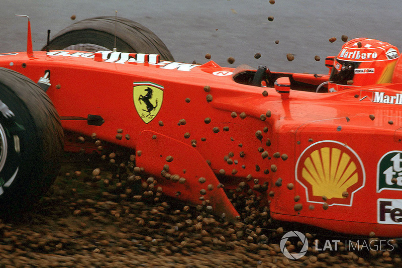 Tête à queue de Michael Schumacher, Ferrari F1 2001