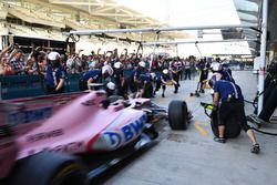 Sahara Force India pit stops