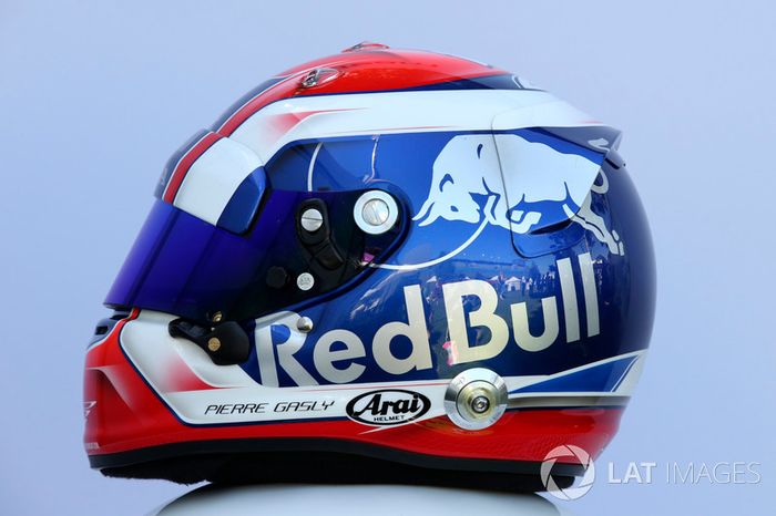 Casco de Pierre Gasly, Scuderia Toro Rosso