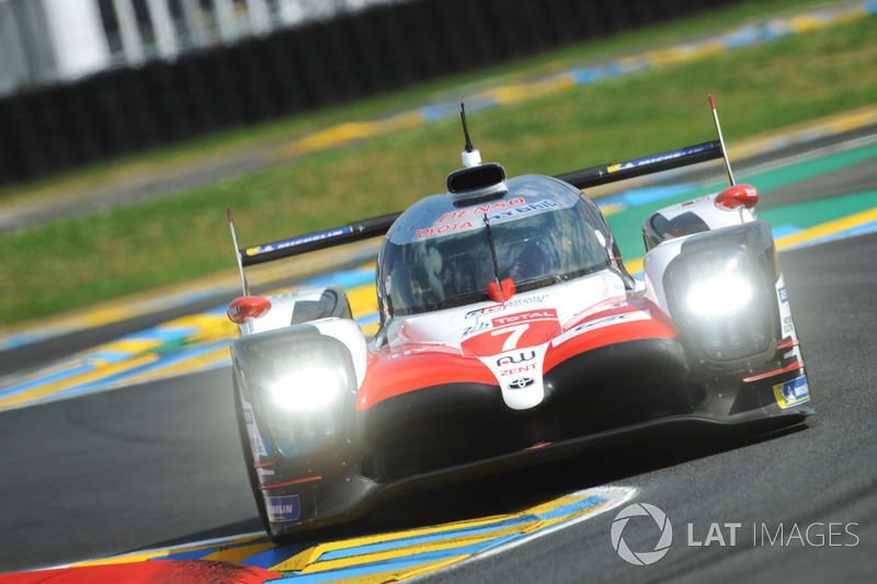 #7 Toyota Gazoo Racing Toyota TS050: Mike Conway, Kamui Kobayashi, Jose Maria Lopez