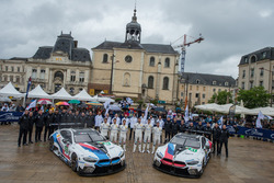 #81 BMW Team MTEK BMW M8 GTE: Martin Tomczyk, Nicky Catsburg, Philipp Eng, #82 BMW Team MTEK BMW M8 GTE: Antonio Felix da Costa, Alexander Sims, Augusto Farfus