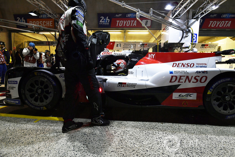 #8 Toyota Gazoo Racing Toyota TS050: Sébastien Buemi, Kazuki Nakajima, Fernando Alonso