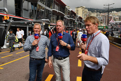Johnny Herbert, Sky TV, Martin Brundle, Sky TV ve Simon Lazenby, Sky TV