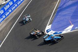 Sébastien Buemi, Renault e.Dams, Jean-Eric Vergne, Techeetah. & Mitch Evans, Jaguar Racing