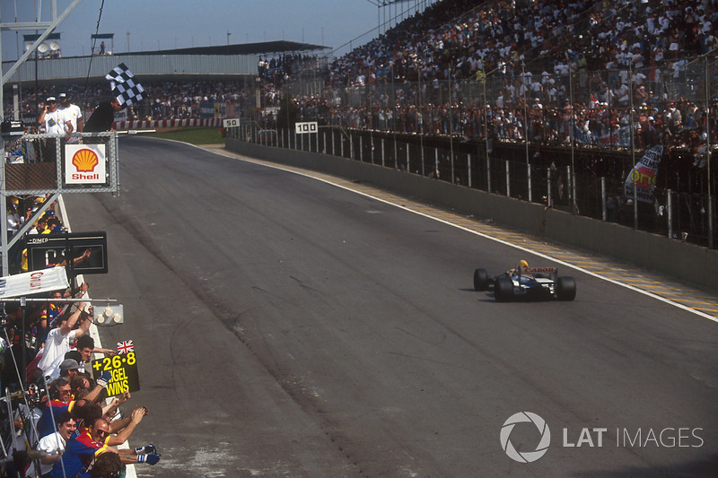 Nigel Mansell, Williams FW14B