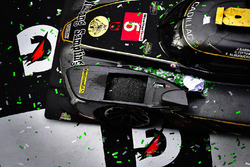 #5 Action Express Racing Cadillac DPi, P: Joao Barbosa, Christian Fittipaldi, Filipe Albuquerque celebrate the win in victory lane