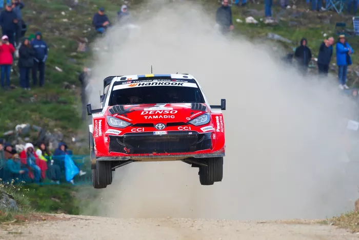 Oliver Solberg, Elliott Edmondson, Toyota Gazoo Racing WRT Toyota GR Yaris Rally1