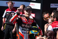 Le deuxième, Chaz Davies, Ducati Team